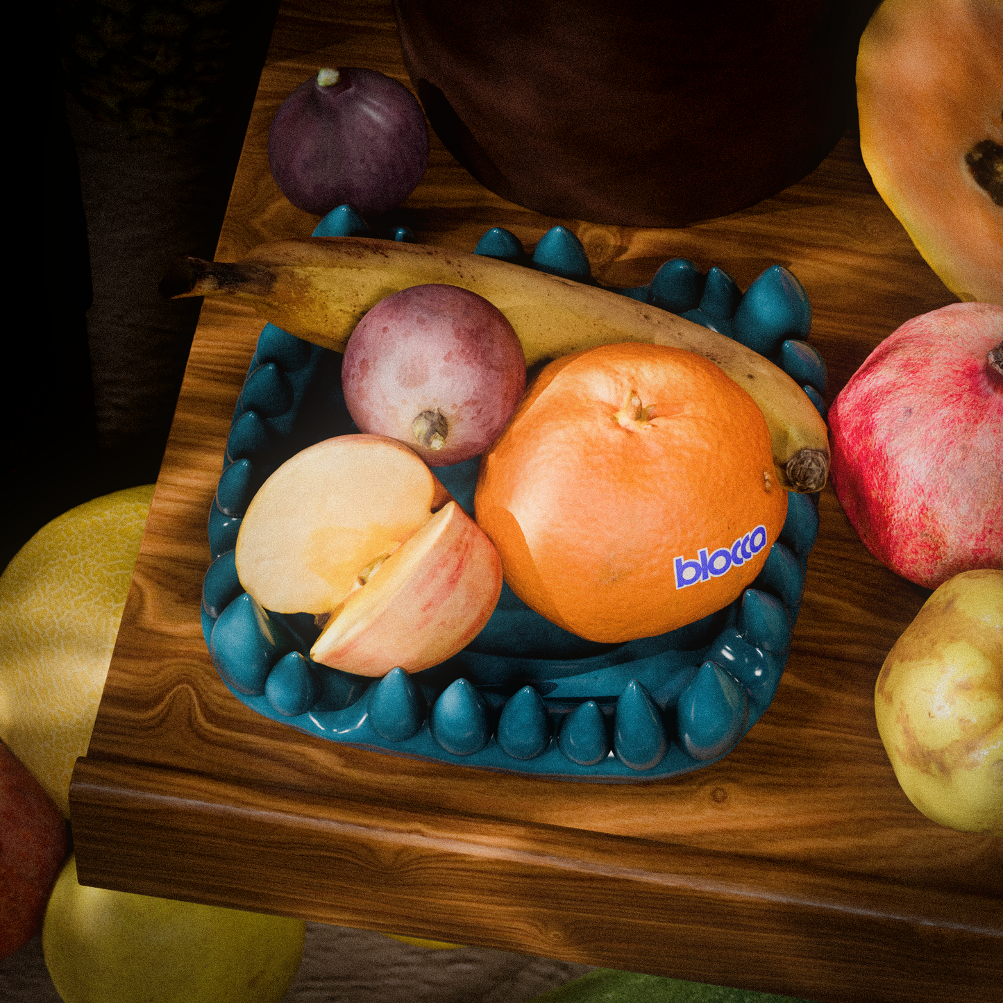 Flesh and Flowers Ceramic Tray (FREE SHIPPING)